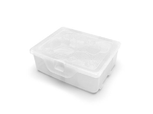 Fiori Orchid XS Органайзер для хранения мелочей с разделителями, 11х9,5х4,2 см 4013